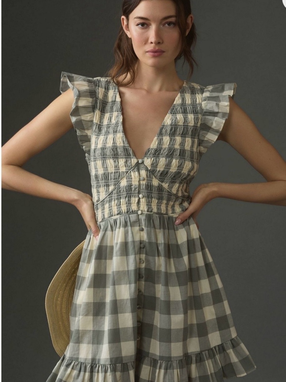 Anthropologie The Peregrine Mini Dress